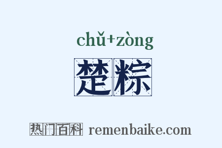楚粽是什么意思的图片